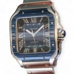 Cartier de Santos large blue