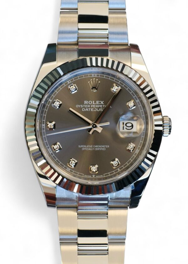 Rolex Datejust 41 Slate Diamond