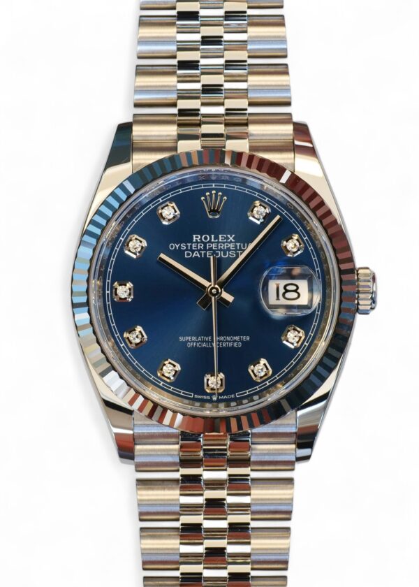 Rolex Datejust 36 blue diamond-set dial