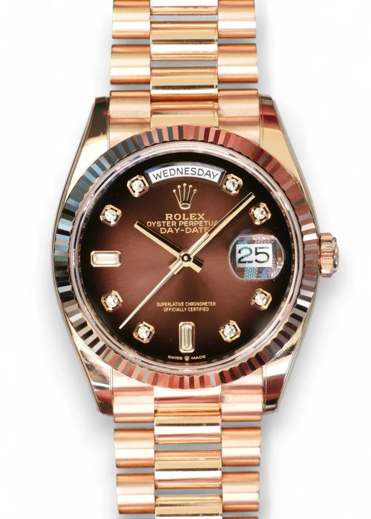 Rolex Day-Date 36 Everose gold