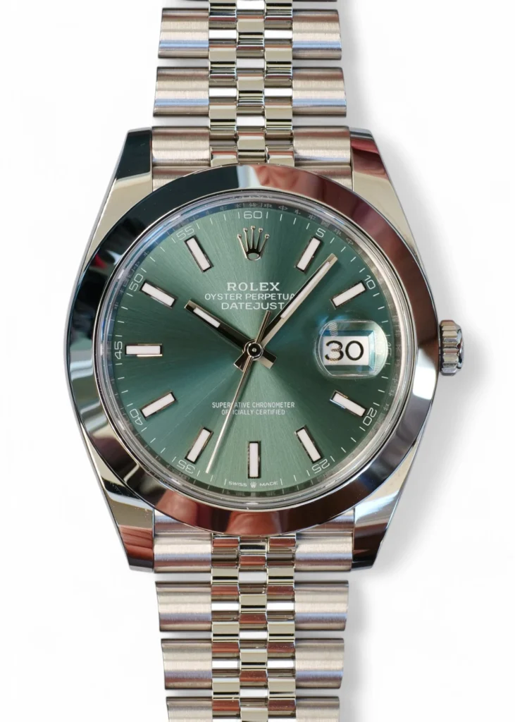 Rolex Datejust 41 Mint Green